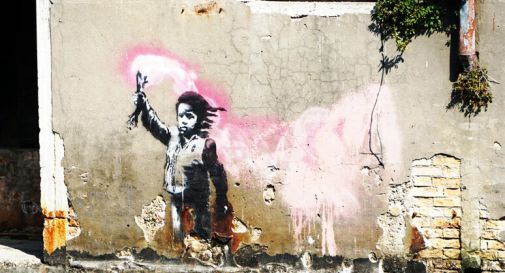 Sgarbi, il Bambino migrante di Banksy a Venezia sarà restaurato 