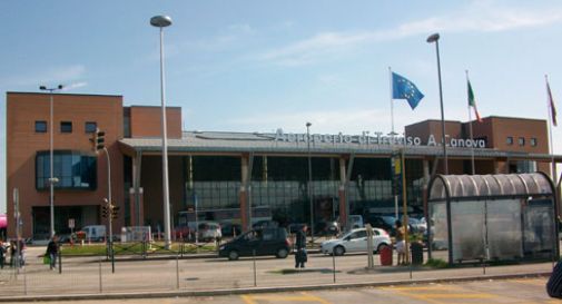 l'aeroporto di Treviso