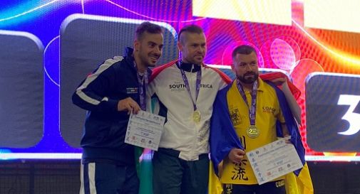 Karate, il master Alessio Diana sul podio mondiale