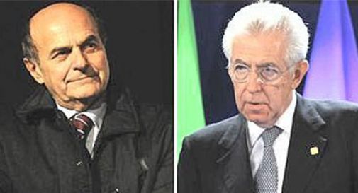 Elezioni, Bersani apre a Monti Premier: 