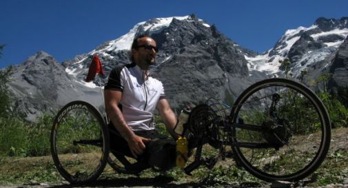 Atleta senza gambe affronterà i 624 km della Ultracycling