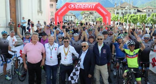 In 250 pedalano per non dimenticare le montagne bellunesi