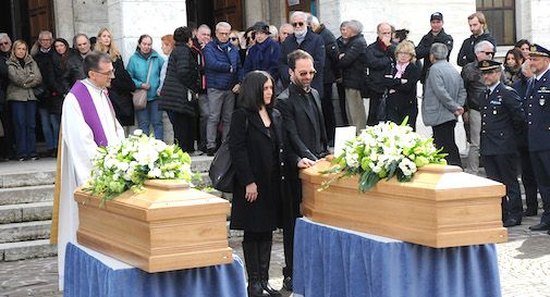 Funerali Lanfranco De Gennaro Lucia Bucceri