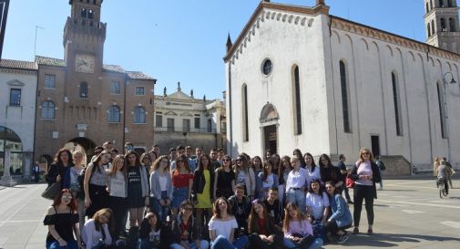 gli studenti a Oderzo