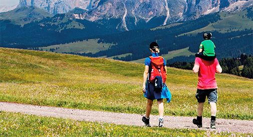 Escursioni per tutta la famiglia sulle Dolomiti