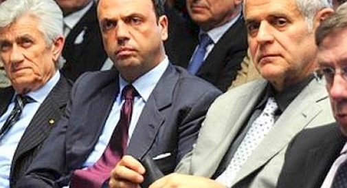 Angelino Alfano e Roberto Formigoni