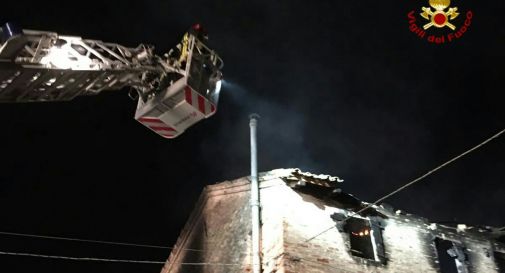 l'incendio di giovedì notte in via Milan