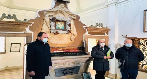 Trasferimento della sacra reliquia Santa Pucheria alla presenza del sindaco Davide Bortolato