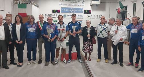 Bocce, Boschiero sul podio a Preganziol