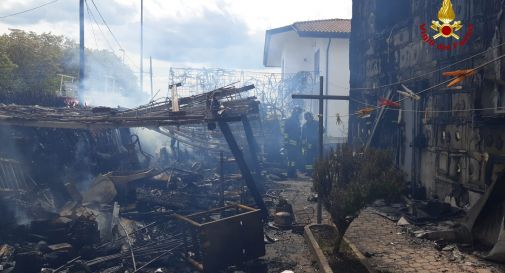 Ricovero attrezzi a fuoco a San Biagio