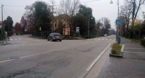 l'incrocio tra viale Madonna e viale Venezia