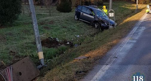 l'incidente di questa mattina a Saletto