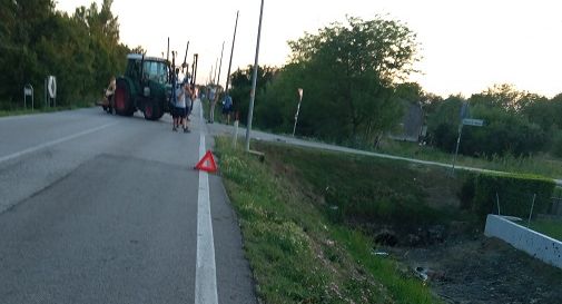 Cessalto, motocicletta contro trattore: un ferito gravissimo