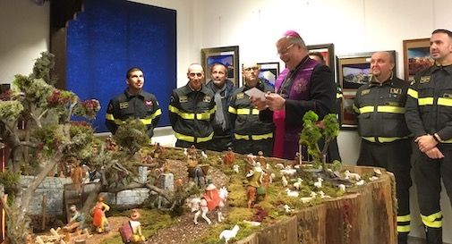 presepe vigili del fuoco