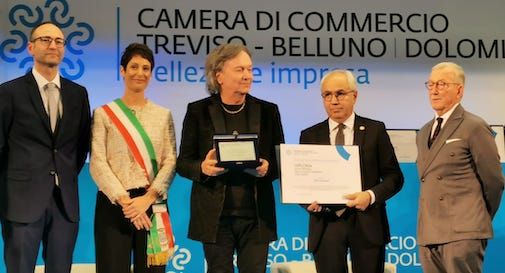 premiazione Red Canzian 