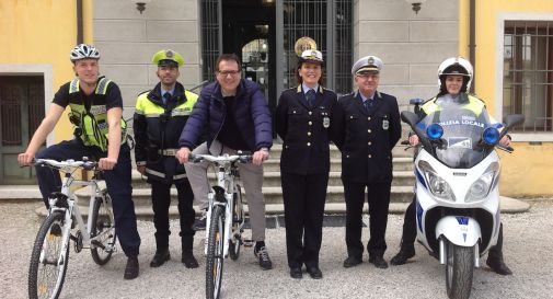 Vigili urbani: scatta il servizio in bicicletta