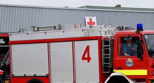 Ghiaccio, camion di Contarina finisce fuori strada