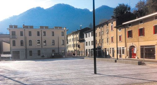 Porta Cadore, piazza rimessa a nuovo