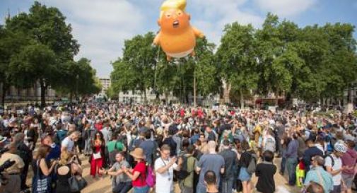 'Baby Trump' al Museo di Londra