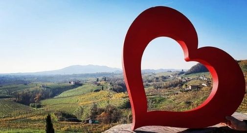 visit Valdobbiadene in love per San Valentino