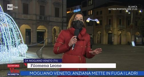 Il servizio su Mogliano andato in onda durante La vita in diretta