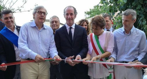 Cison: Sgarbi all'inaugurazione delle case Marian? Costa al comune 5mila euro più Iva