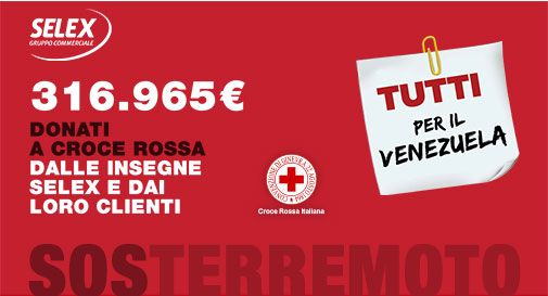 Conclusa la campagna solidale “Tutti per il Venezuela” nei supermercati del Gruppo Unicomm.