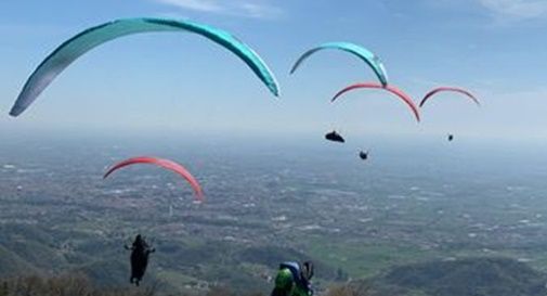 Il trofeo Montegrappa colora il cielo di Borso del Grappa