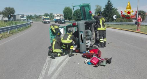 l'incidente di questa mattina a Motta