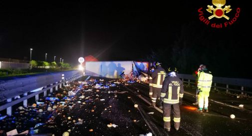 camion in autostrada