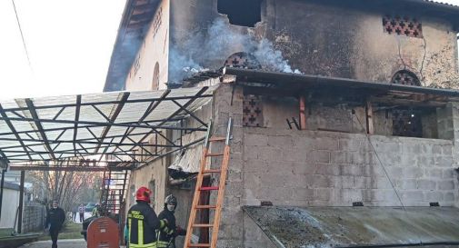 Pieve di Soligo, fuoco in casa e nel ricovero attrezzi