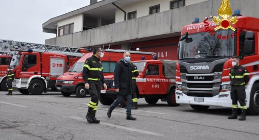 Treviso, il Prefetto Angelo Sidoti in visita al Comando Provinciale dei Vigili del Fuoco