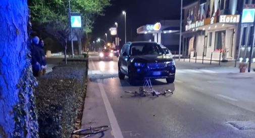 Castelfranco, auto contro ciclista