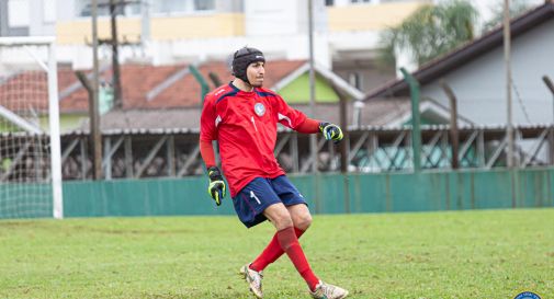 Emanuele, il portiere dell'Opitergina che disputa con l'Italia l'olimpiade per Sordi