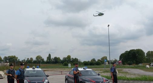 Castelfranco, controlli alle auto anche con gli elicotteri