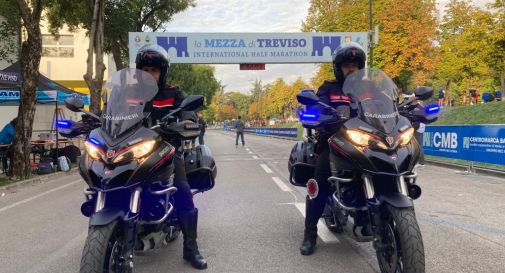 Oggi c'è la mezza di Treviso, presenti anche i Carabinieri