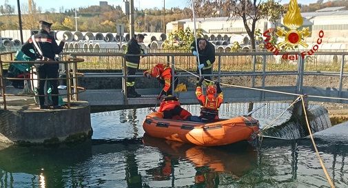 Susegana, corpo senza vita riaffiora dal canale