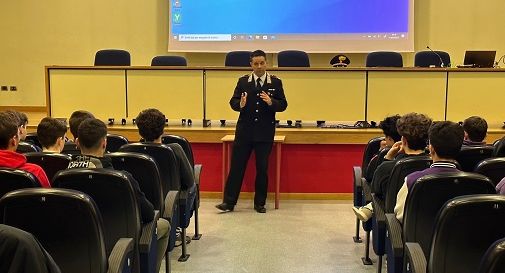 Castelfranco, l'Arma incontra gli studenti dell'Istituto tecnico Barsanti