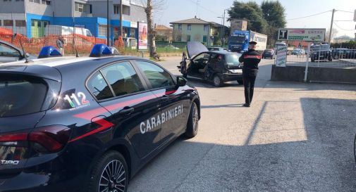 L'inseguimento da Paese si conclude con un incidente a Treviso: ecco il video