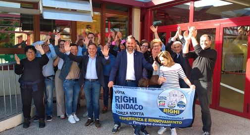 Elezioni a Motta, il riconfermato sindaco Righi: ''I cittadini hanno scelto, hanno voluto premiare la concretezza''