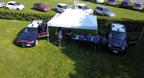 Alla festa delle associazioni di Asolo presente anche lo stand dei Carabinieri