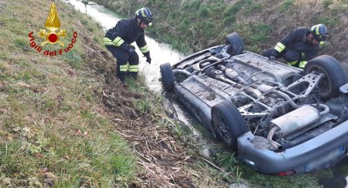 Oderzo, nel fosso con l'auto: muore una ragazza