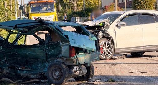 L'incidente di oggi a San Polo di Piave