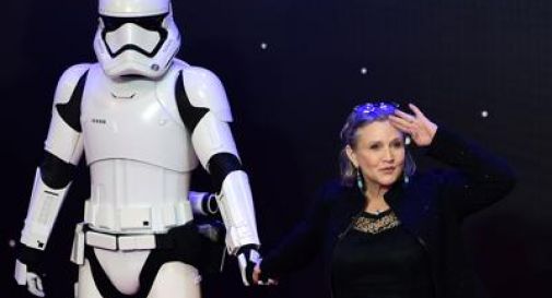 E' morta Carrie Fisher, addio alla principessa Leila di 'Star Wars'