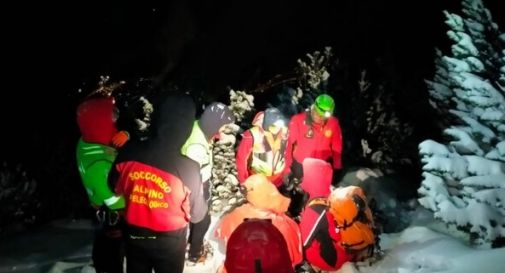Turisti bloccati sul monte Baldo, recuperati dal Soccorso alpino  