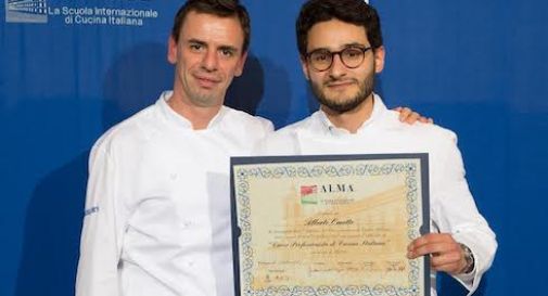 Cavaso, Alberto diplomato in cucina ad Alma