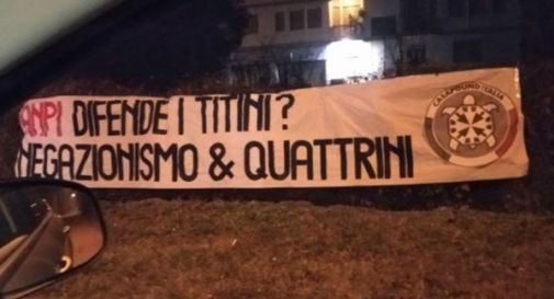 Striscioni di CasaPound a Vittorio Veneto, il Pd attacca: 