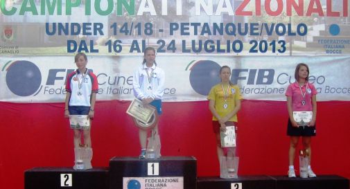 Bocce Volo Junior, Basei (Florida) Campionessa Italiana