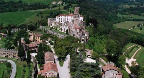 Susegana, il castello di San Salvatore scelto per le riprese di una serie tv