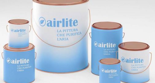 Pittura Airlite efficace contro il covid in soli 15 minuti